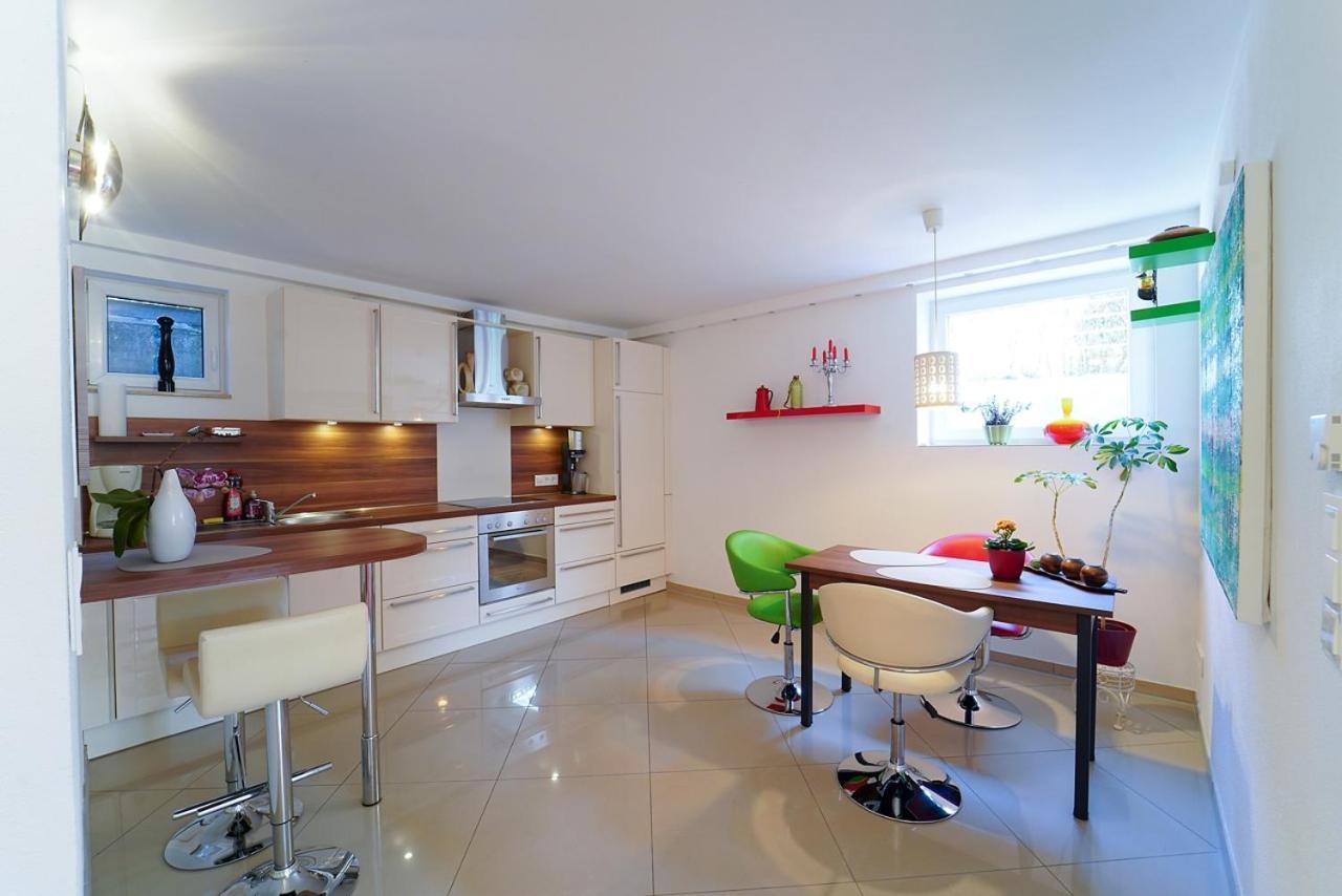 Freundliche Ferienwohnung Bad Urach Luaran gambar